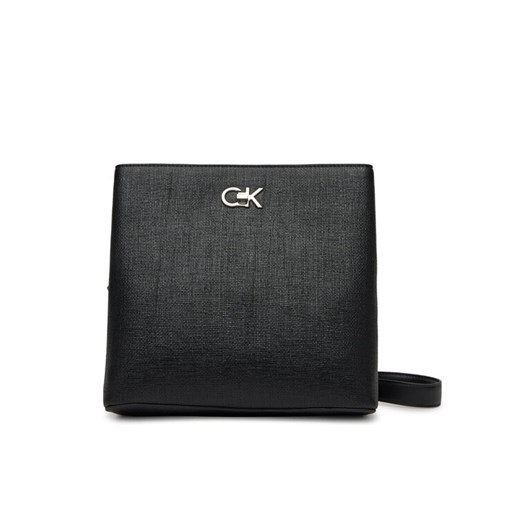 Calvin Klein Torebka Ck Bucket Bag_Tex K60K613179 Czarny ze sklepu MODIVO w kategorii Listonoszki - zdjęcie 182656666