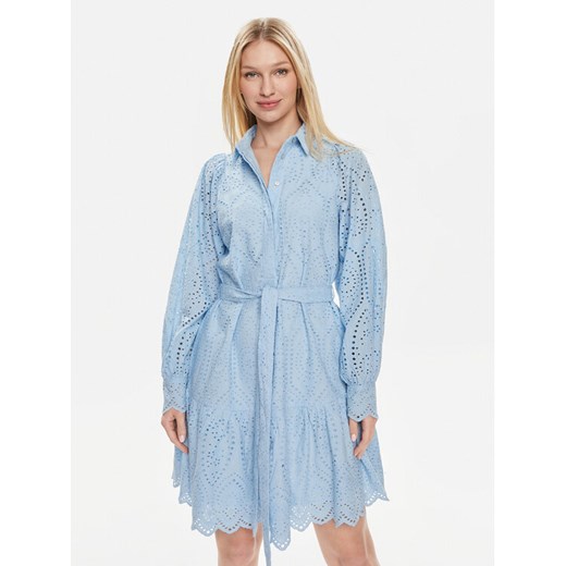 YAS Sukienka letnia Holi 26030709 Błękitny Loose Fit ze sklepu MODIVO w kategorii Sukienki - zdjęcie 182656728