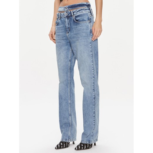 Karl Lagerfeld Jeans Jeansy 240J1107 Niebieski Slim Fit ze sklepu MODIVO w kategorii Jeansy damskie - zdjęcie 182656926