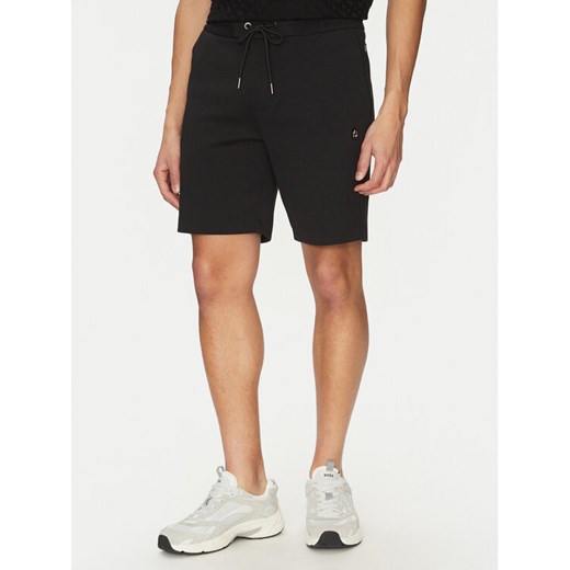 BOSS Szorty sportowe C-Leoni 50537277 Czarny Regular Fit ze sklepu MODIVO w kategorii Spodenki męskie - zdjęcie 182656957