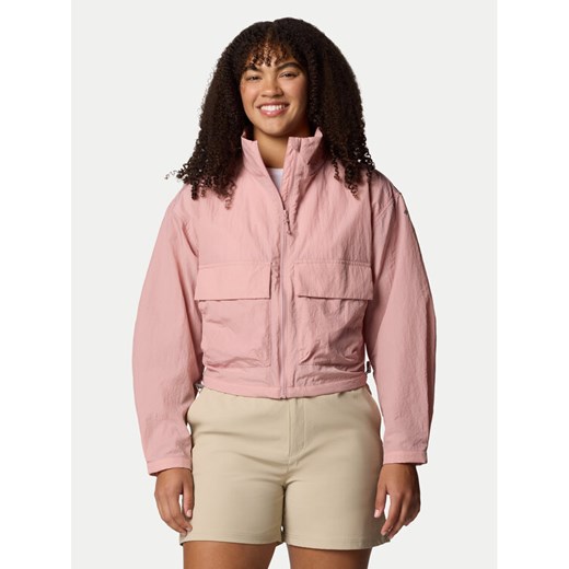 Columbia Kurtka przejściowa Paracutie™ Cropped Cargo Windbreaker 2116571 Czerwony Regular Fit ze sklepu MODIVO w kategorii Kurtki damskie - zdjęcie 182656975