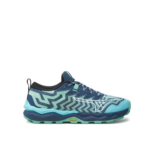 Mizuno Buty do biegania Wave Daichi 8 J1GK2471 Zielony ze sklepu MODIVO w kategorii Buty sportowe damskie - zdjęcie 182657037