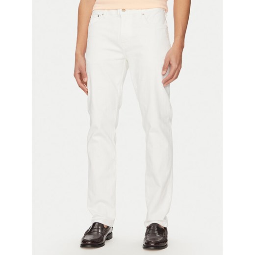 Tommy Hilfiger Jeansy Denton MW0MW38812 Biały Straight Fit ze sklepu MODIVO w kategorii Jeansy męskie - zdjęcie 182657046