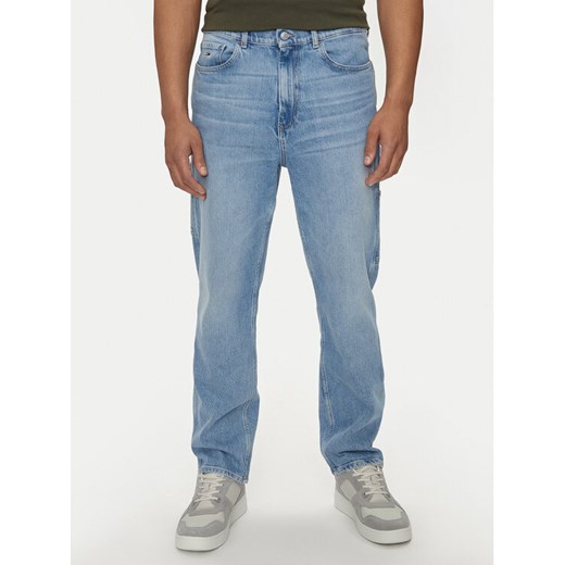 Tommy Jeans Jeansy Skater DM0DM20201 Niebieski Loose Fit ze sklepu MODIVO w kategorii Jeansy męskie - zdjęcie 182657058