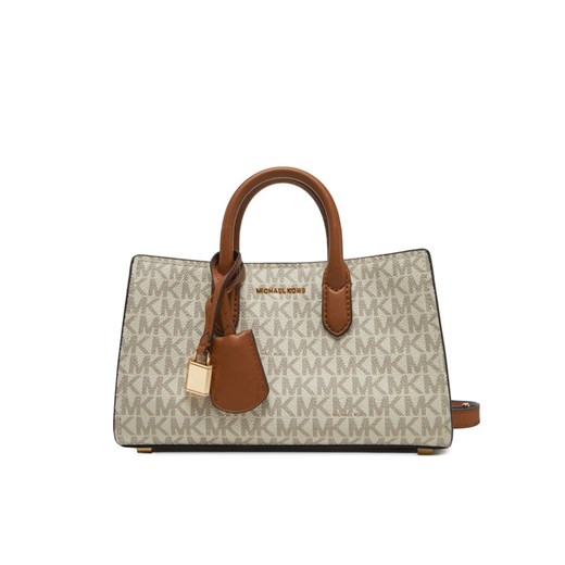 Michael Kors Torebka Scarlett XS 32F4GETC0B Beżowy ze sklepu MODIVO w kategorii Torebki damskie - zdjęcie 182657065