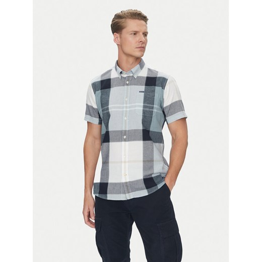 Barbour Koszula Gordon MSH5300TN45 Granatowy Regular Fit ze sklepu MODIVO w kategorii Koszule męskie - zdjęcie 182657068