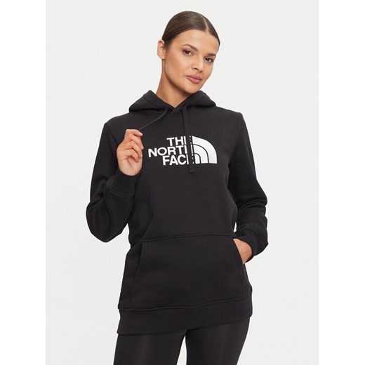 The North Face Bluza Drew Peak NF0A89EH Czarny Regular Fit ze sklepu MODIVO w kategorii Bluzy damskie - zdjęcie 182657107