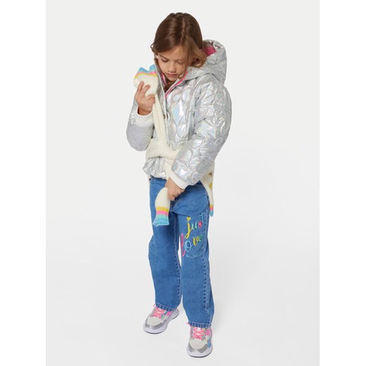 Billieblush Kurtka zimowa U20428 Srebrny Regular Fit ze sklepu MODIVO w kategorii Kurtki dziewczęce - zdjęcie 182657116