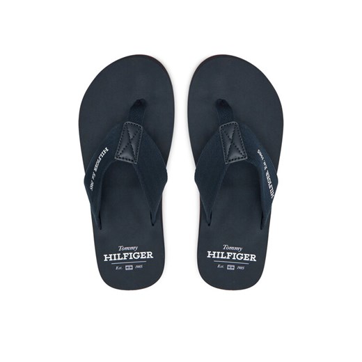 Tommy Hilfiger Japonki Hilfiger 85 Beach Sandal FM0FM05339 Granatowy ze sklepu MODIVO w kategorii Klapki męskie - zdjęcie 182657138