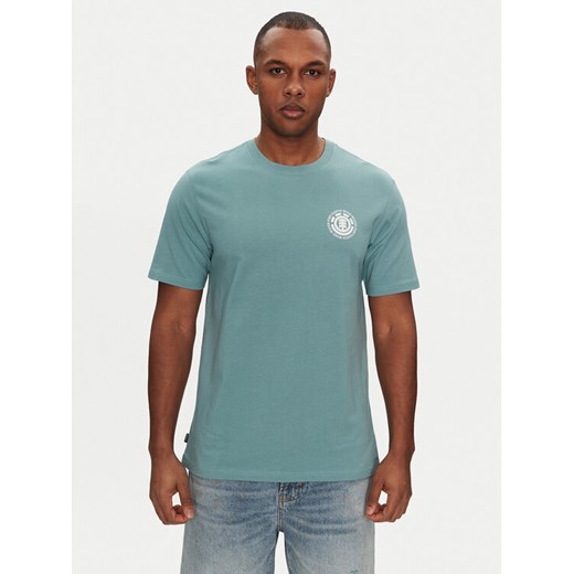 Element T-Shirt ELYZT00490 Zielony Regular Fit ze sklepu MODIVO w kategorii T-shirty męskie - zdjęcie 182657156