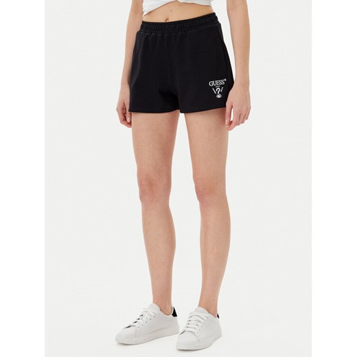 Guess Szorty sportowe V5GD19 KC3D2 Czarny Relaxed Fit ze sklepu MODIVO w kategorii Szorty - zdjęcie 182657196