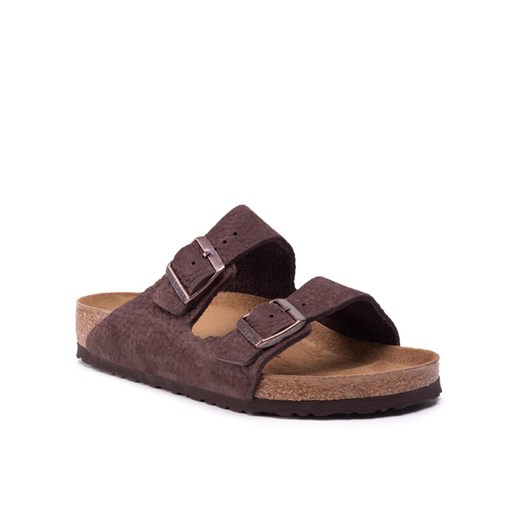 Birkenstock Klapki Arizona Bs 1022457 Brązowy ze sklepu MODIVO w kategorii Klapki męskie - zdjęcie 182657208