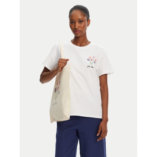 Marella T-Shirt Cappero 2515971052 Biały Regular Fit ze sklepu MODIVO w kategorii Bluzki damskie - zdjęcie 182657238