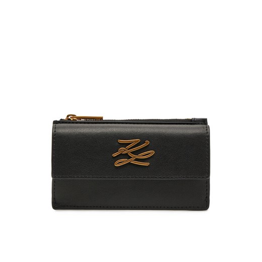 KARL LAGERFELD Portfel damski A1W32058 Czarny ze sklepu MODIVO w kategorii Portfele damskie - zdjęcie 182657325