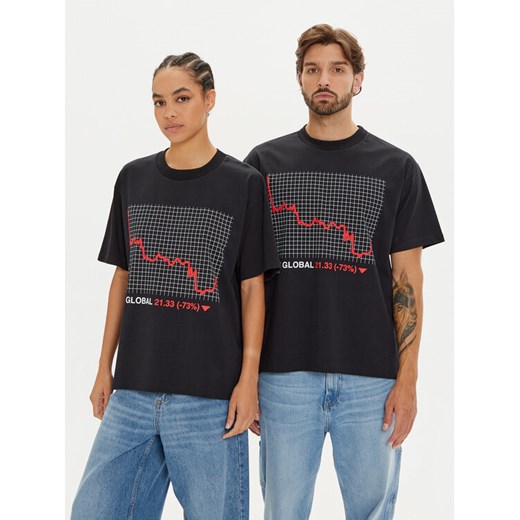 2005 T-Shirt Dump Czarny Oversize ze sklepu MODIVO w kategorii Bluzki damskie - zdjęcie 182657349