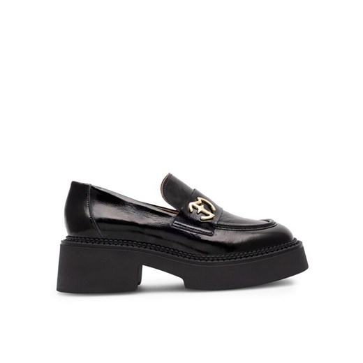 Eva Minge Loafersy LAGOA-24750 Czarny ze sklepu MODIVO w kategorii Półbuty damskie - zdjęcie 182657359