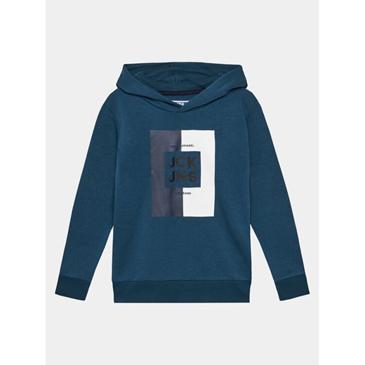 Jack&Jones Junior Bluza 12237105 Niebieski Regular Fit ze sklepu MODIVO w kategorii Bluzy chłopięce - zdjęcie 182657409
