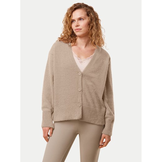 Triumph Kardigan Smart Thermal 10221469 Beżowy Regular Fit ze sklepu MODIVO w kategorii Swetry damskie - zdjęcie 182657419