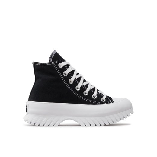 Converse Trampki Chuck Taylor All Star Lugged 2.0 Hi A00870C Czarny ze sklepu MODIVO w kategorii Trampki damskie - zdjęcie 182657458
