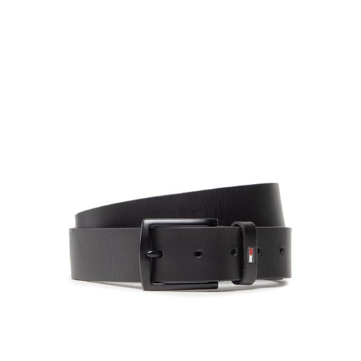 Tommy Hilfiger Pasek Męski Denton Matte 3.5 AM0AM08362 Czarny ze sklepu MODIVO w kategorii Paski męskie - zdjęcie 182657477