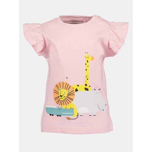 Blue Seven T-Shirt 901129 X Różowy Regular Fit ze sklepu MODIVO w kategorii Koszulki niemowlęce - zdjęcie 182657489