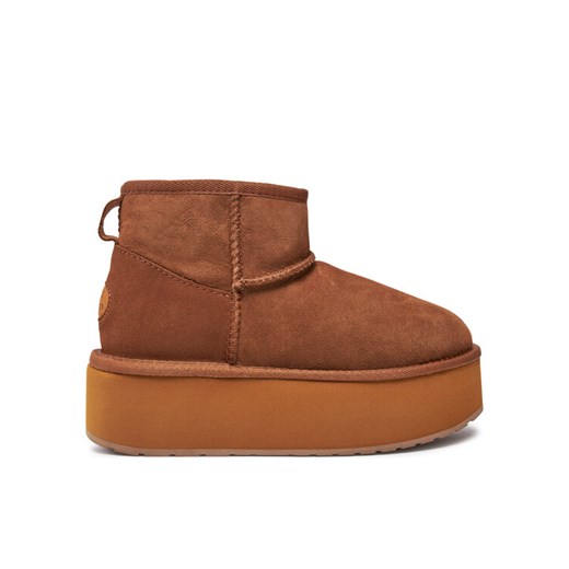 EMU Australia Śniegowce Stinger Micro Flatform W13082 Beżowy ze sklepu MODIVO w kategorii Śniegowce damskie - zdjęcie 182657575