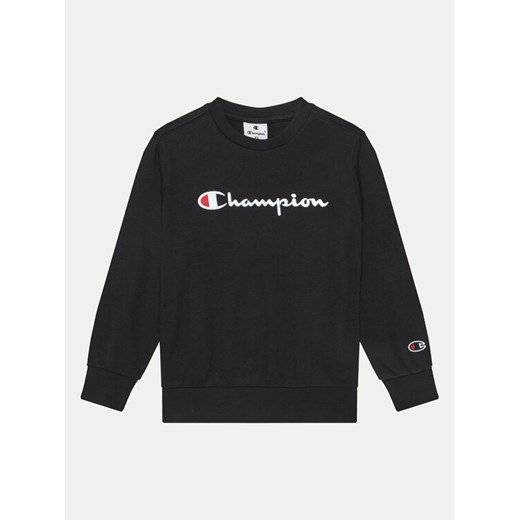 Champion Bluza 307030 Czarny Standard Fit ze sklepu MODIVO w kategorii Bluzy chłopięce - zdjęcie 182657577