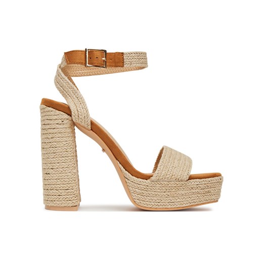 DeeZee Espadryle KL-F20074-36 Beżowy ze sklepu MODIVO w kategorii Espadryle damskie - zdjęcie 182657627
