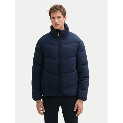 Tom Tailor Denim Kurtka zimowa 1043794 Granatowy Relaxed Fit ze sklepu MODIVO w kategorii Kurtki męskie - zdjęcie 182657697