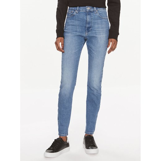 Tommy Jeans Jeansy Sylvia DW0DW17591 Niebieski Skinny Fit ze sklepu MODIVO w kategorii Jeansy damskie - zdjęcie 182657855