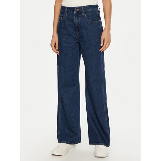 Tommy Jeans Jeansy Mia DW0DW20460 Granatowy Relaxed Fit ze sklepu MODIVO w kategorii Jeansy damskie - zdjęcie 182657945