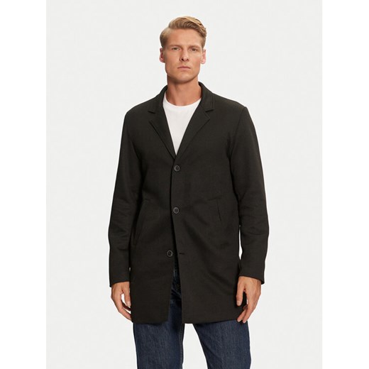 Jack&Jones Płaszcz przejściowy 12259805 Czarny Regular Fit ze sklepu MODIVO w kategorii Płaszcze męskie - zdjęcie 182657955
