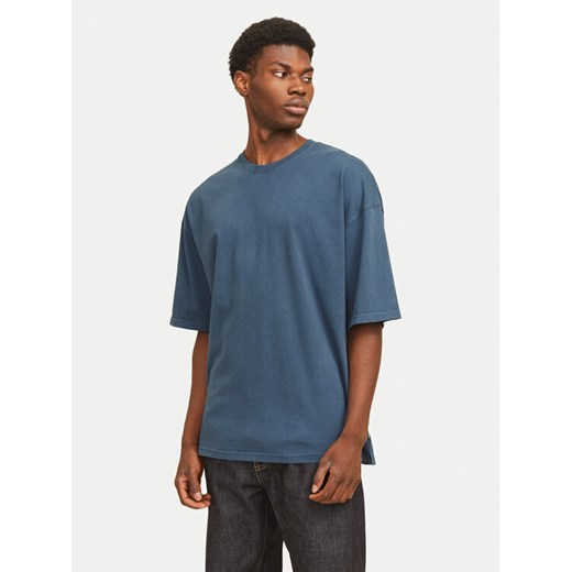 Jack&Jones T-Shirt Charge 12268270 Niebieski Oversize ze sklepu MODIVO w kategorii T-shirty męskie - zdjęcie 182658149