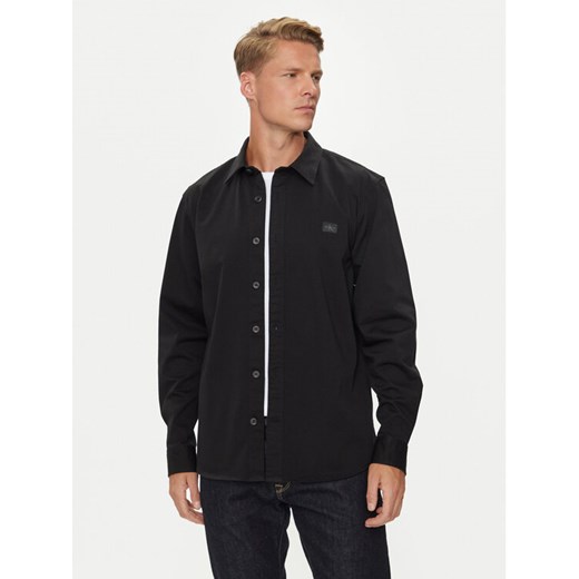 Calvin Klein Jeans Koszula J30J326680 Czarny Regular Fit ze sklepu MODIVO w kategorii Koszule męskie - zdjęcie 182658186