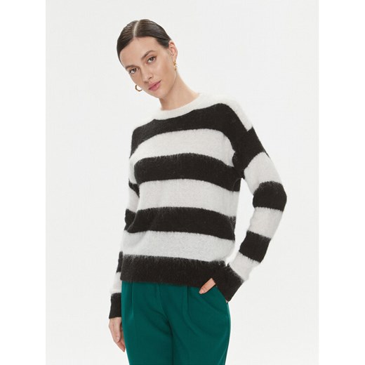 United Colors Of Benetton Sweter 1026E107J Czarny Regular Fit ze sklepu MODIVO w kategorii Swetry damskie - zdjęcie 182658225