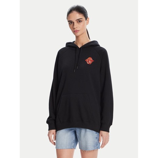 Volcom Bluza Truly Stoked B4112501 Czarny Oversize ze sklepu MODIVO w kategorii Bluzy damskie - zdjęcie 182658229