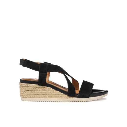 Geox Espadryle D Ischia Corda D55HHA 00022 C9999 Czarny ze sklepu MODIVO w kategorii Espadryle damskie - zdjęcie 182658307