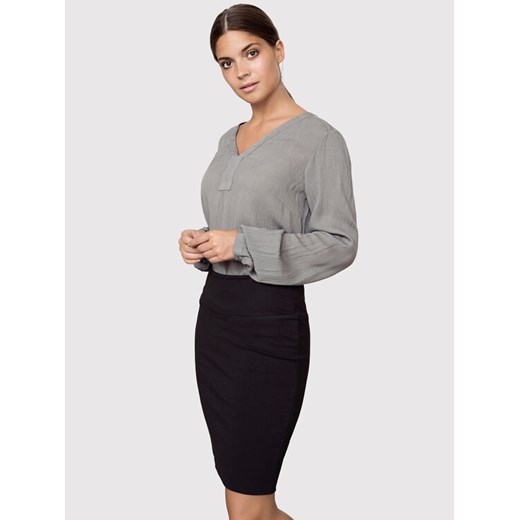 Kaffe Spódnica ołówkowa Penny 501040 Czarny Slim Fit ze sklepu MODIVO w kategorii Spódnice - zdjęcie 182658368