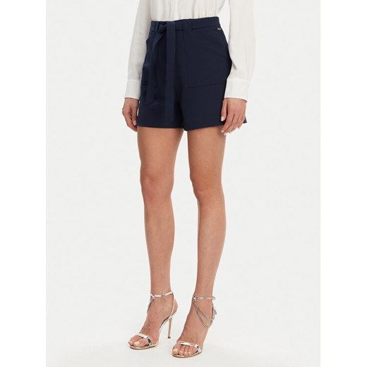 Guess Szorty materiałowe W5GD0I WH9Y2 Granatowy Loose Fit ze sklepu MODIVO w kategorii Szorty - zdjęcie 182658387