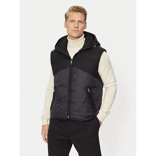Baldessarini Kamizelka B2 50106/4109 Czarny Regular Fit ze sklepu MODIVO w kategorii Kamizelki męskie - zdjęcie 182658408