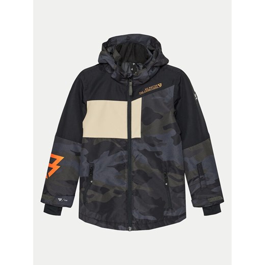 Brunotti Kurtka narciarska 2223200461 Czarny Regular Fit ze sklepu MODIVO w kategorii Kurtki chłopięce - zdjęcie 182658426