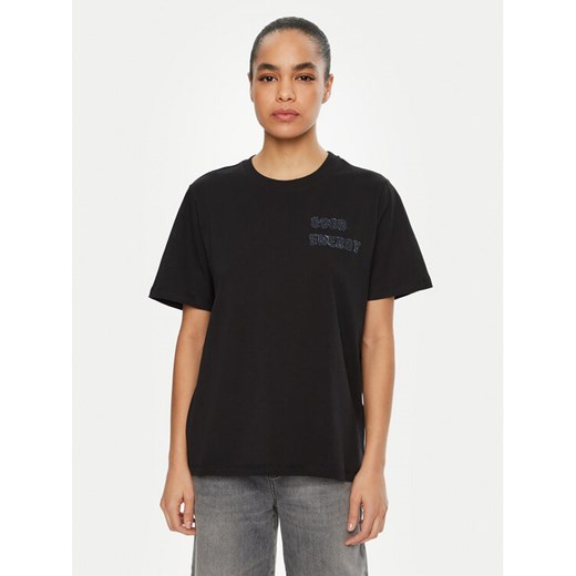 Vero Moda T-Shirt Halle 10321318 Czarny Loose Fit ze sklepu MODIVO w kategorii Bluzki damskie - zdjęcie 182658465