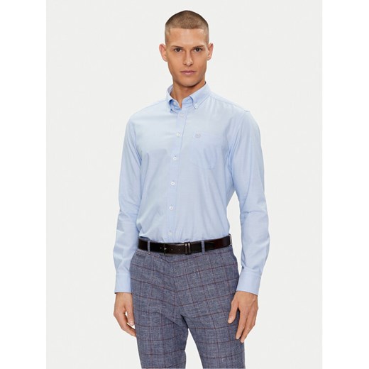 Bugatti Koszula 9350 98800 Błękitny Slim Fit ze sklepu MODIVO w kategorii Koszule męskie - zdjęcie 182658489