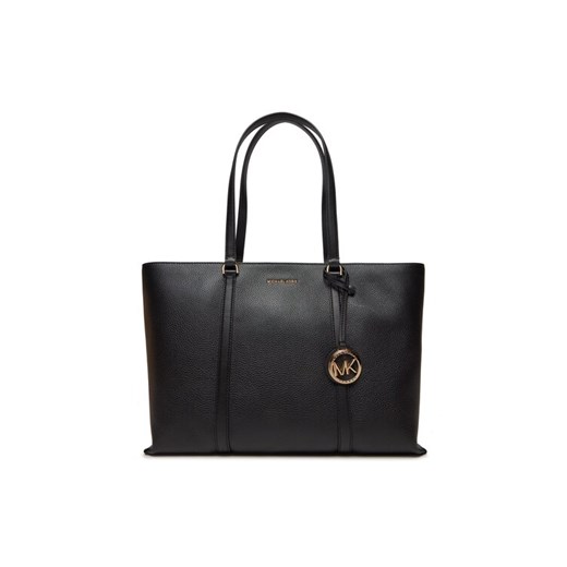 MICHAEL Michael Kors Torebka Temple 30R4G1LT3L Czarny ze sklepu MODIVO w kategorii Torby Shopper bag - zdjęcie 182658505