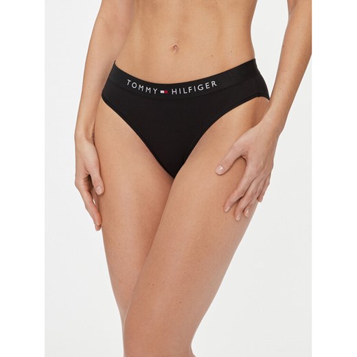 Tommy Hilfiger Figi klasyczne UW0UW04145 Czarny ze sklepu MODIVO w kategorii Majtki damskie - zdjęcie 182658508