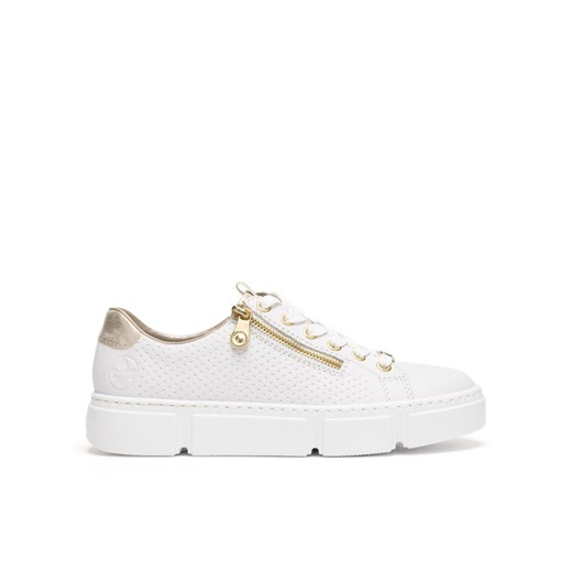 Rieker Sneakersy N5932-80 Biały ze sklepu MODIVO w kategorii Buty sportowe damskie - zdjęcie 182658509