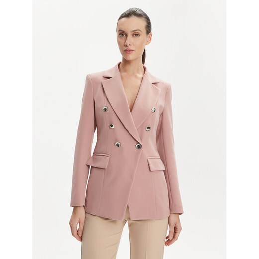 Maryley Marynarka 24EB139/43BH Różowy Regular Fit ze sklepu MODIVO w kategorii Marynarki damskie - zdjęcie 182658526