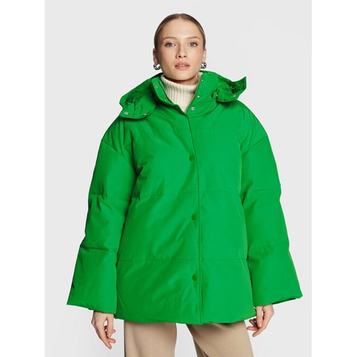 Samsøe Samsøe Kurtka zimowa Hana F22300136 Zielony Relaxed Fit ze sklepu MODIVO w kategorii Kurtki damskie - zdjęcie 182658648