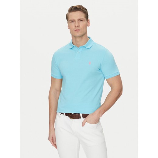 Polo Ralph Lauren Polo Core Replen 710782592 Niebieski Custom Slim Fit ze sklepu MODIVO w kategorii T-shirty męskie - zdjęcie 182658819