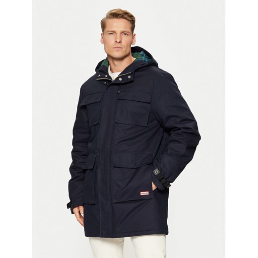 Hunter Kurtka zimowa HARM0002242 Granatowy Regular Fit ze sklepu MODIVO w kategorii Kurtki męskie - zdjęcie 182658837